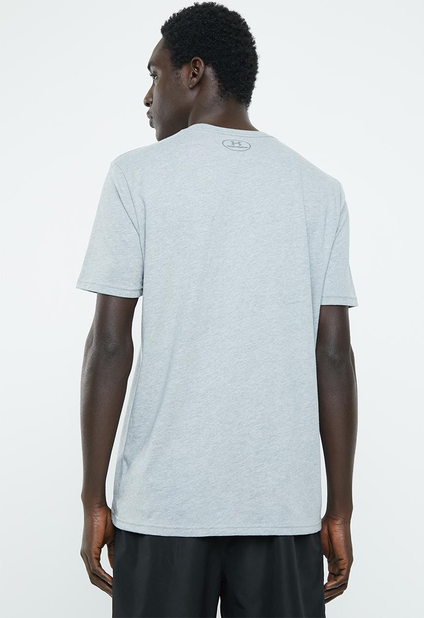 Under Armour - UA big logo short sleeve tee - grey 
