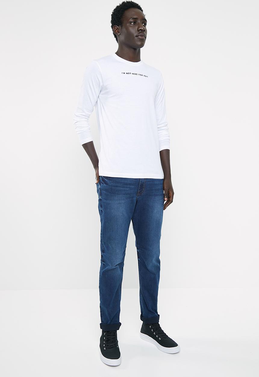 Cotton On - Tapered leg jean - blue