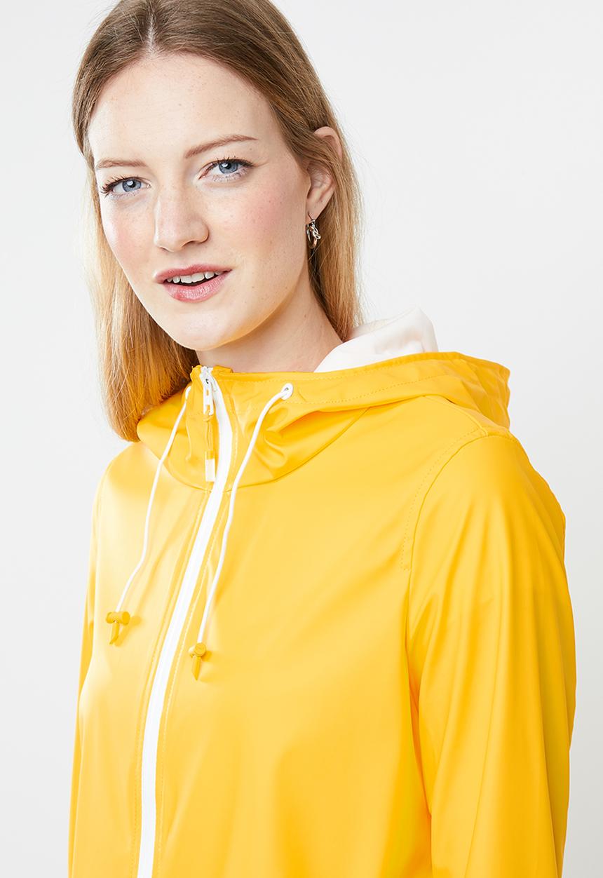 ONLY - Windy raincoat - yellow