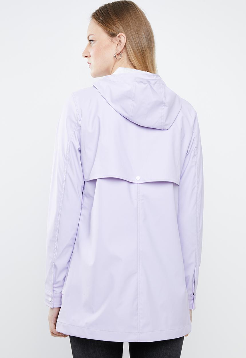 ONLY - Windy raincoat - purple