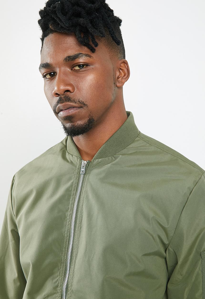 Jack & Jones - Desert bomber - green