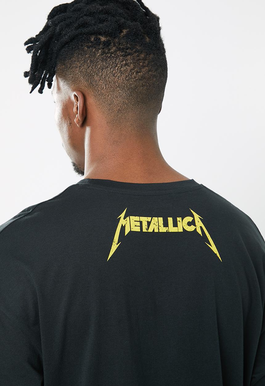 Jack & Jones - Metallica tee short sleeve crew - black