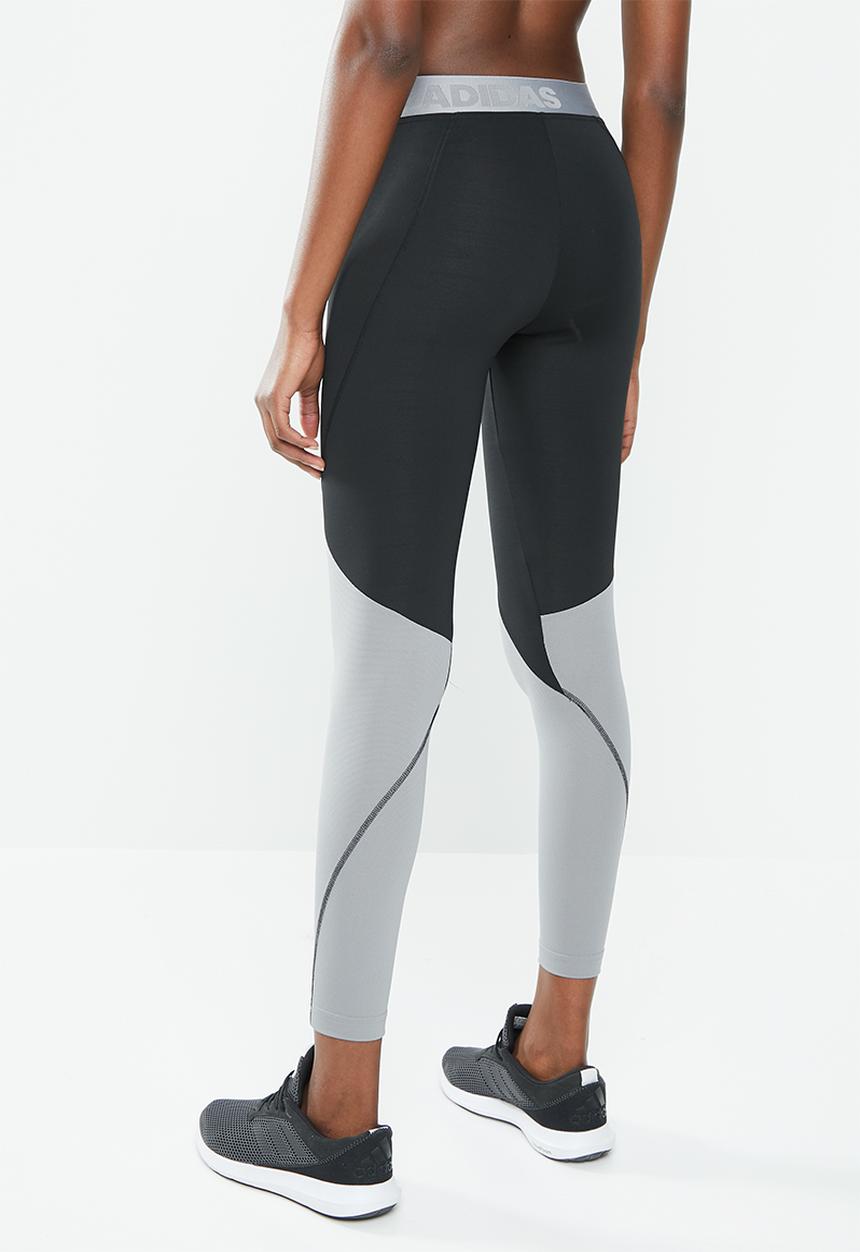 adidas Performance - Ask stripe 2.0C tights - black & grey