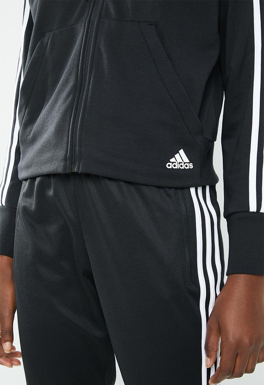 adidas - 3 stripes MH hoodie - black