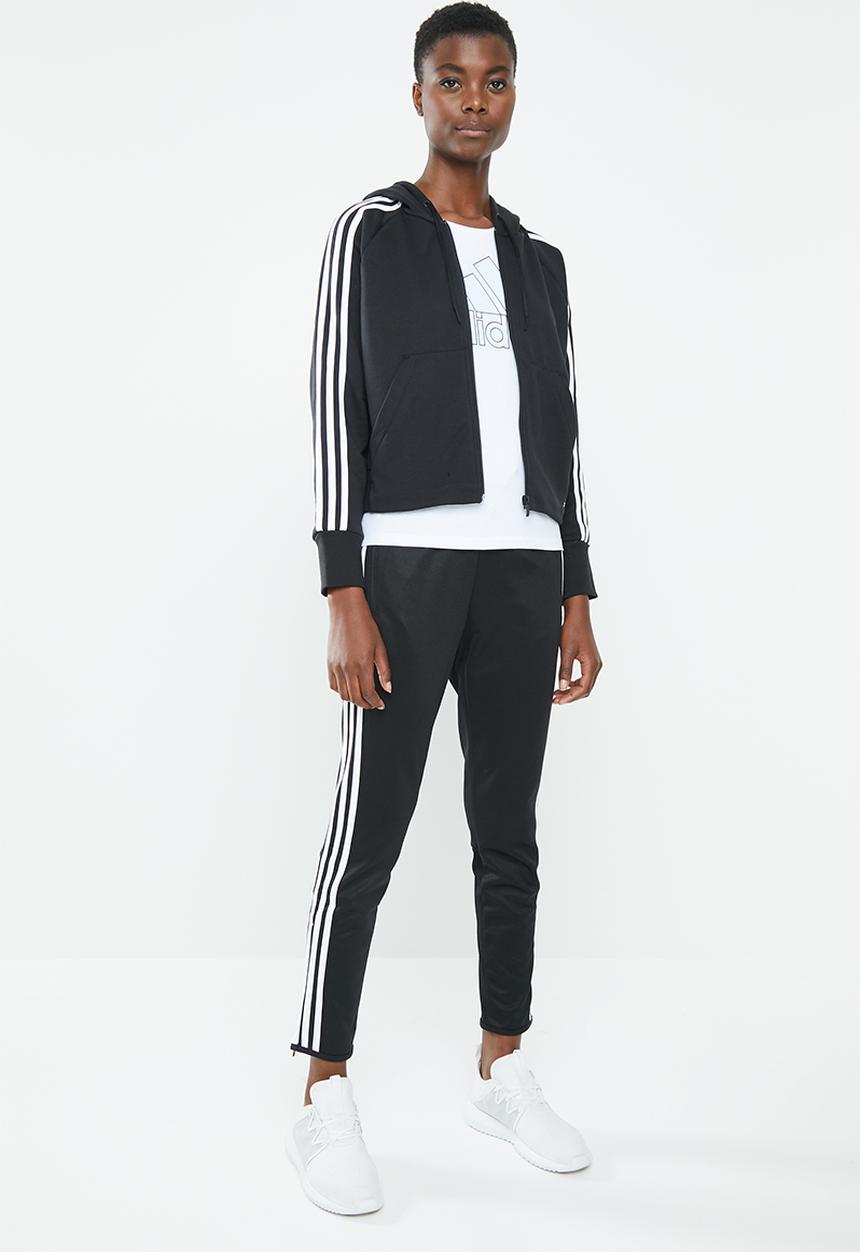 adidas - 3 stripes MH hoodie - black