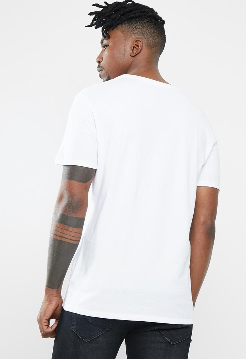 GUESS - Guess denim tee - white