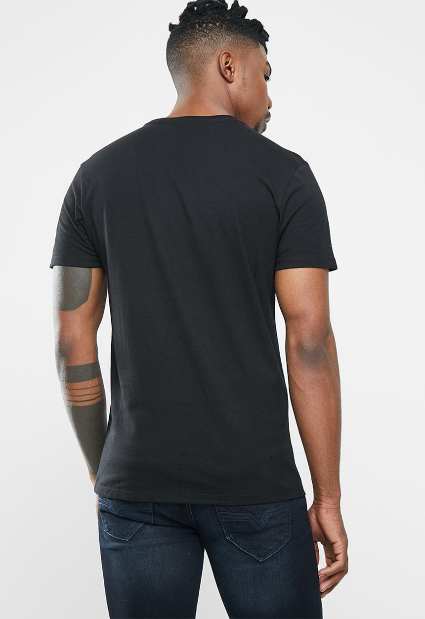 GUESS - Guess denim tee - black