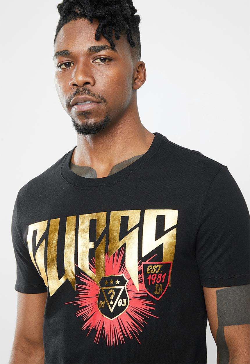 GUESS - Shied tee - black