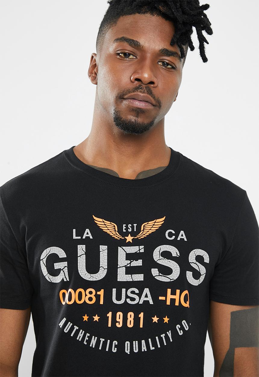 GUESS - 1981 Short sleeve tee - black