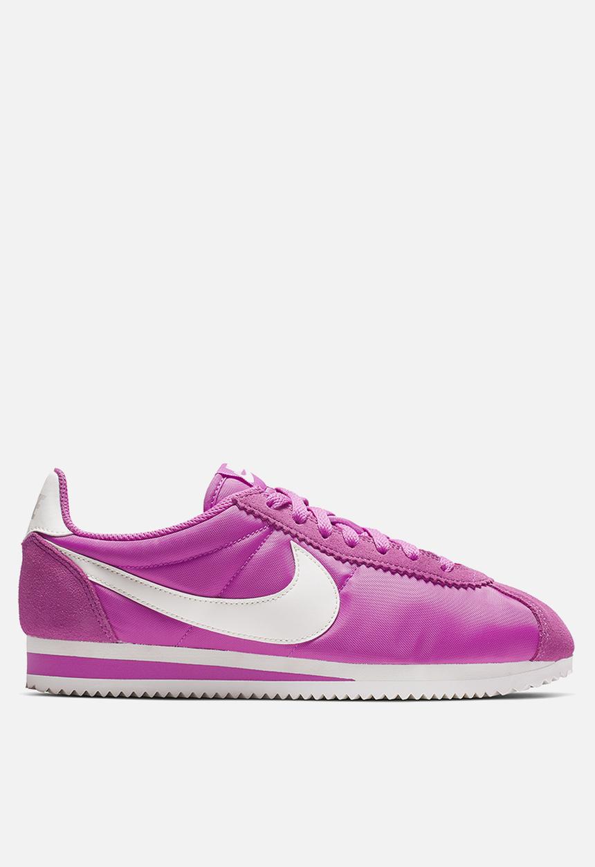 Nike - Classic Cortez Nylon Shoe - active fuchsia/sail-summit white