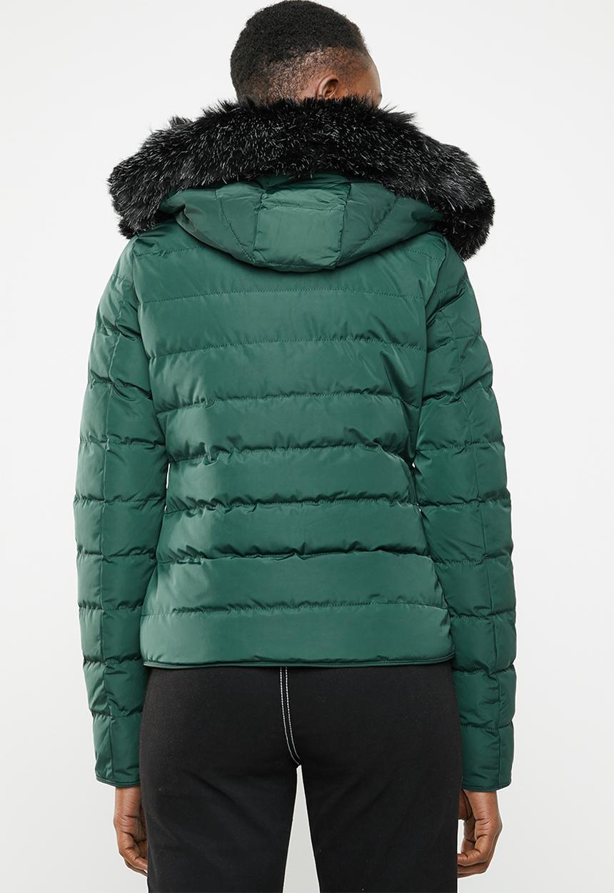 Tokyo Laundry - Pepper puffer jacket - green