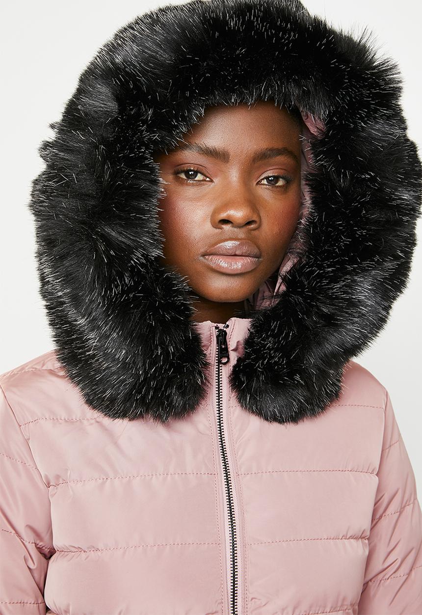 Tokyo Laundry - Pepper puffer jacket - pink