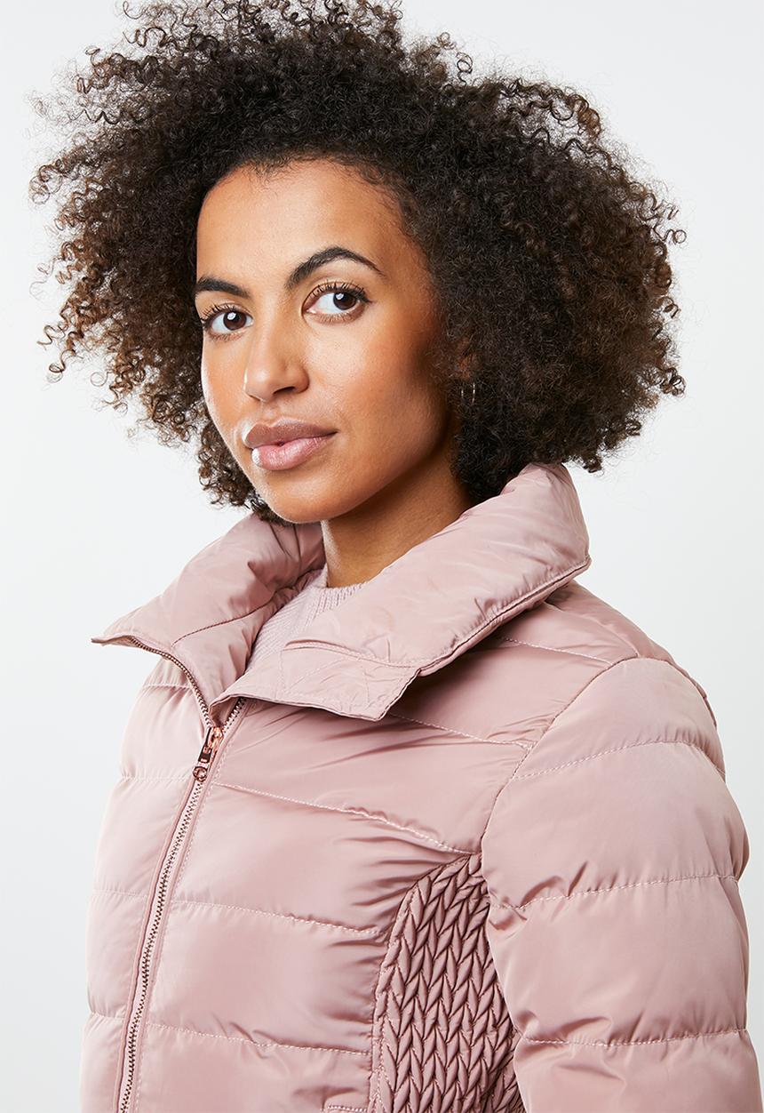 Tokyo Laundry - Chicory puffer jacket - pink
