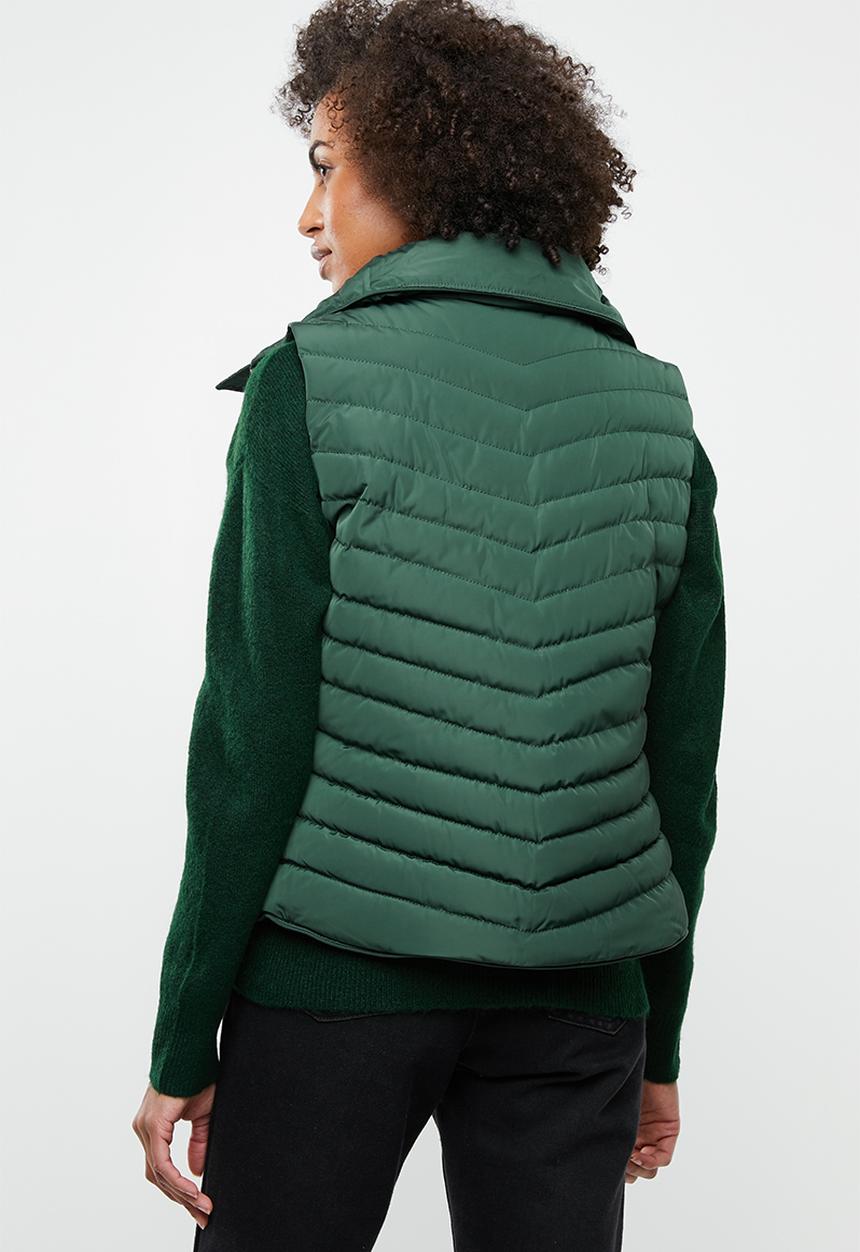 Tokyo Laundry - Chervil sleeveless puffer jacket - green