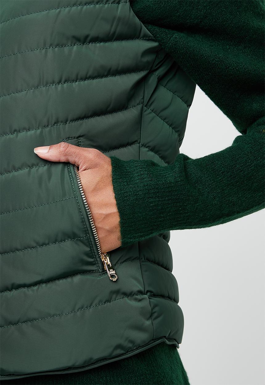 Tokyo Laundry - Chervil sleeveless puffer jacket - green