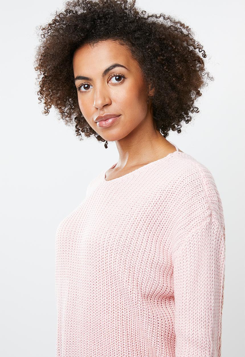 Tokyo Laundry - Tiah twist detail jersey - pink