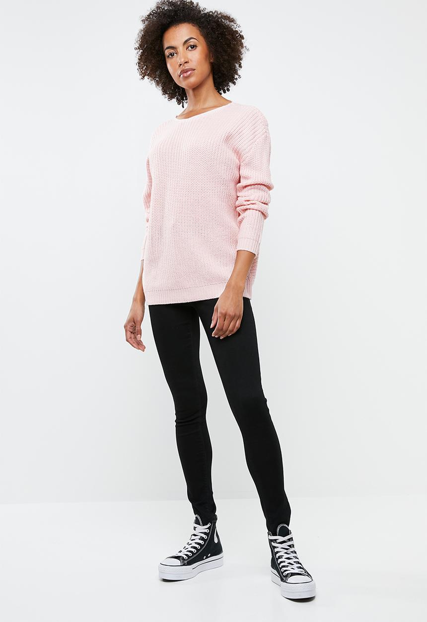 Tokyo Laundry - Tiah twist detail jersey - pink