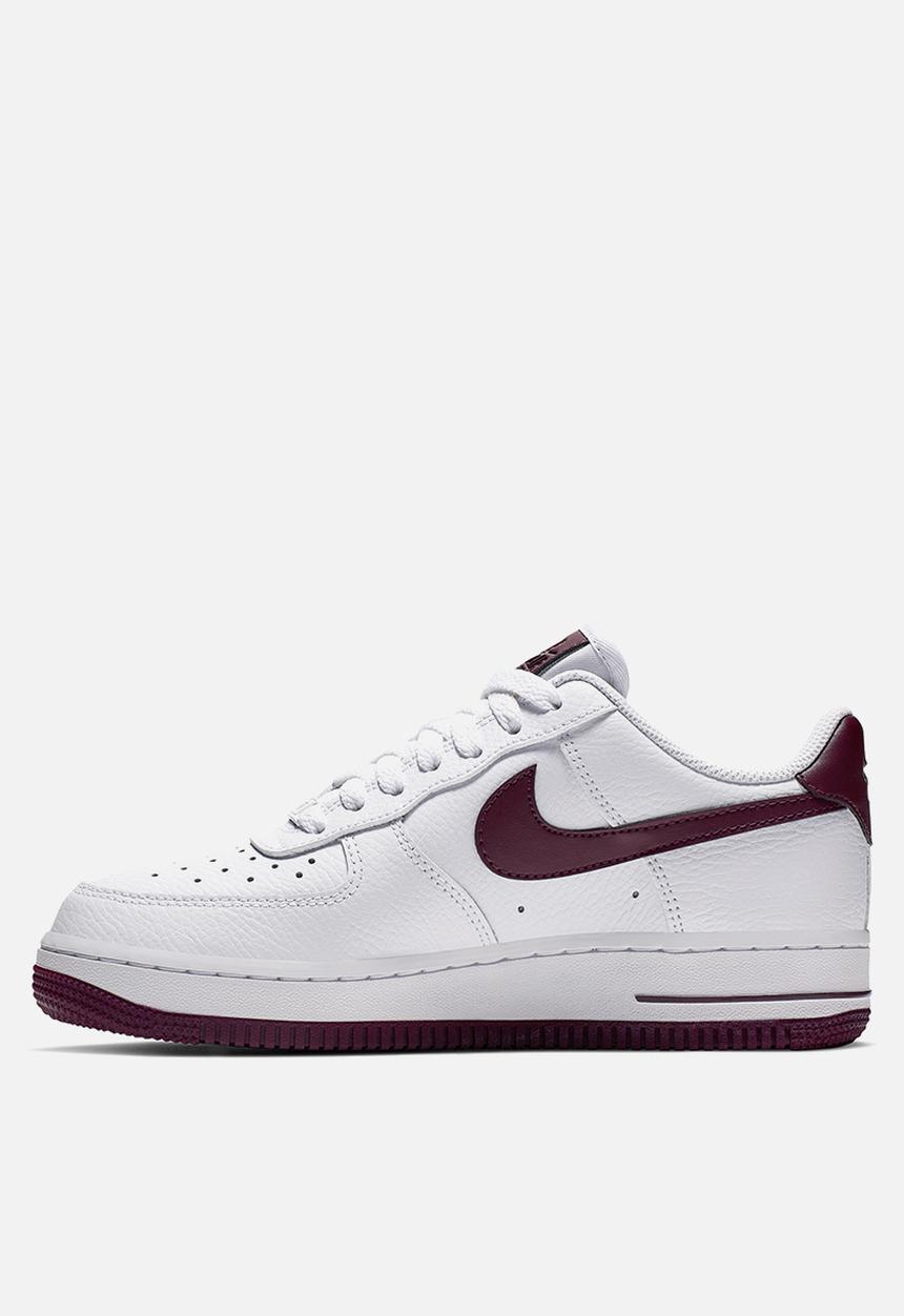 Nike - Nike Air Force 1 '07 - white/bordeaux