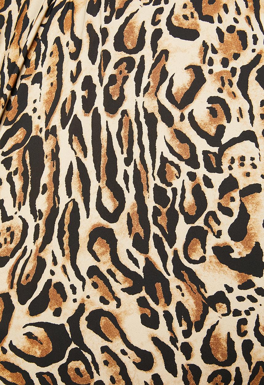 Superbalist - Peasant blouse - tan & black 