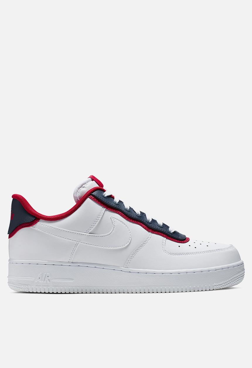 Nike - Nike Air Force 1 '07 LV8 1 - white-obsidian-university red