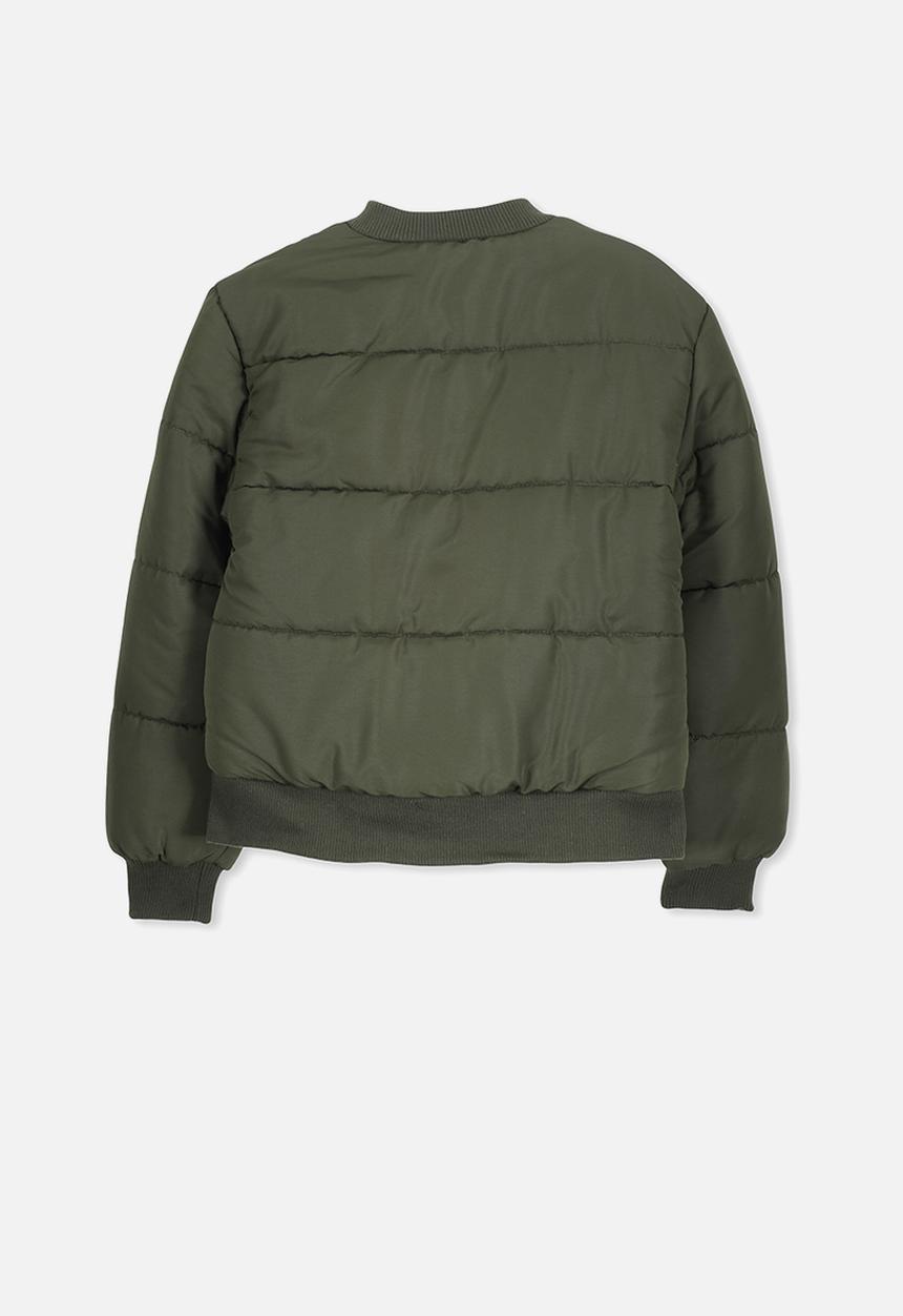 Cotton On - Hybrid bomber jacket - khaki
