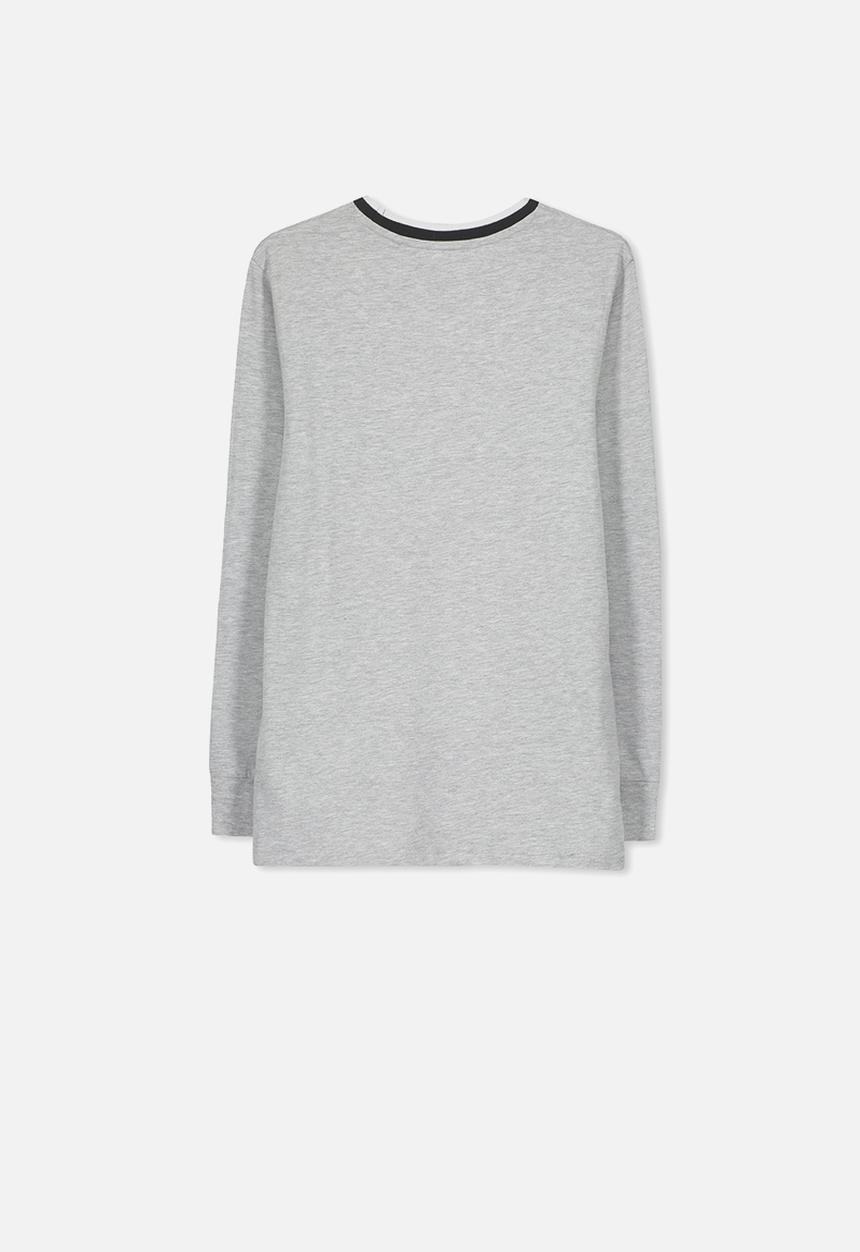 Cotton On - Long sleeve tee - grey