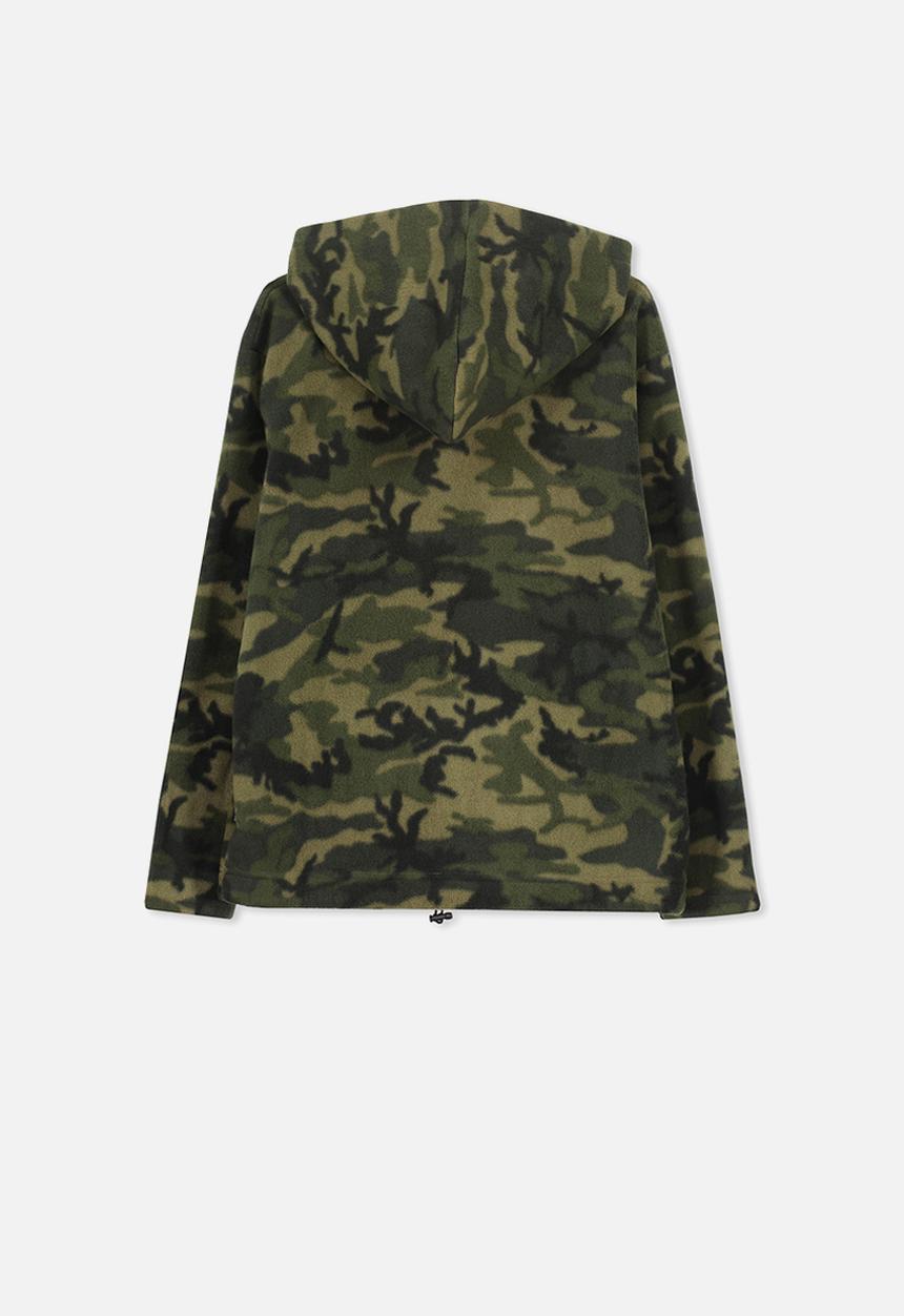 Cotton On - Camo print hoodie - green