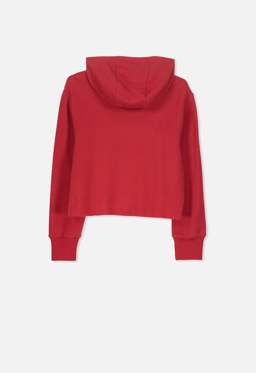 Cotton On - Super soft hoodie - red