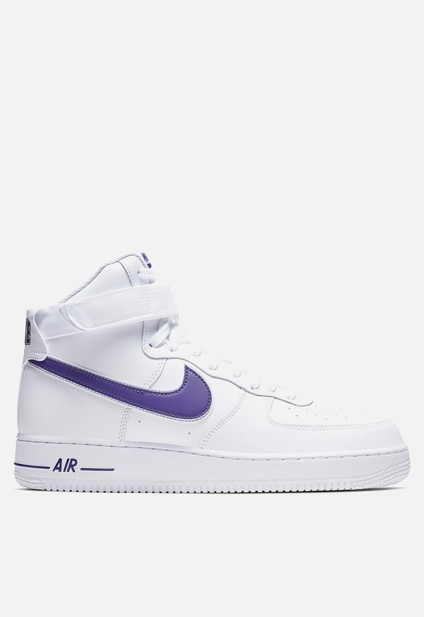 Nike - Air Force 1 High '07 3 - white/white-court purple 