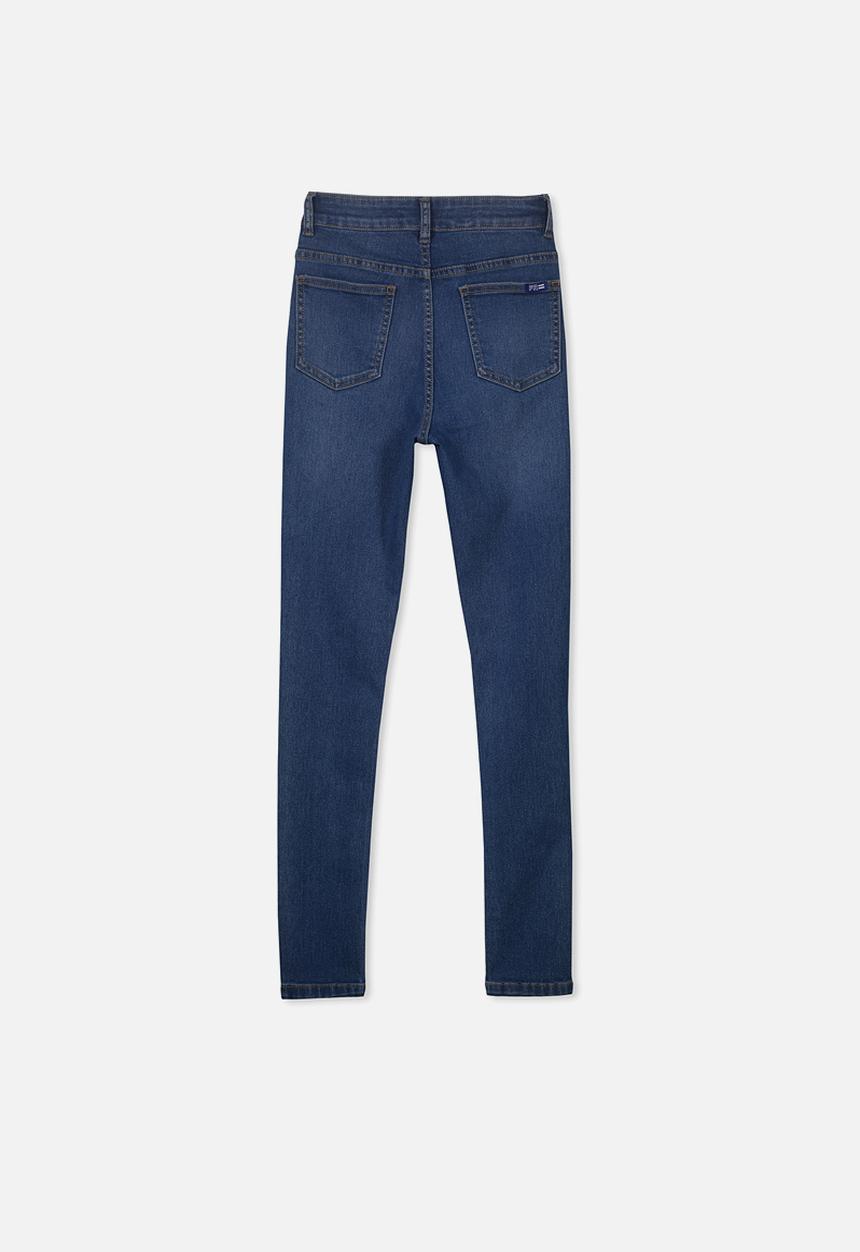 Cotton On - High rise skinny jean - blue