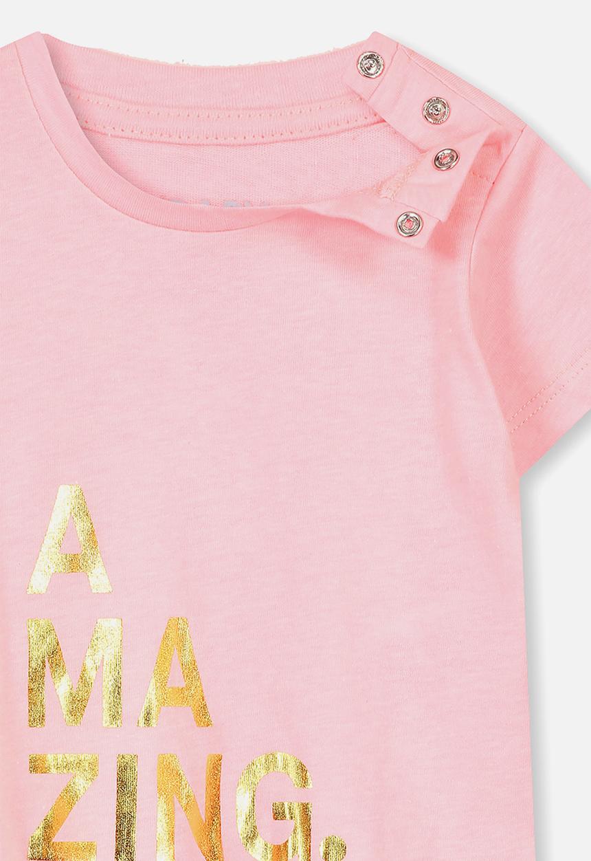 Cotton On - Jamie short sleeve tee - pink