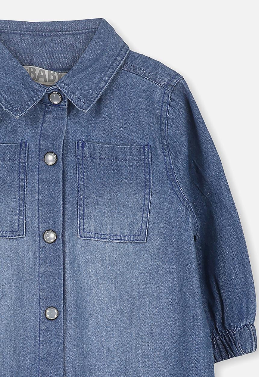 Cotton On - Micah boilersuit - blue