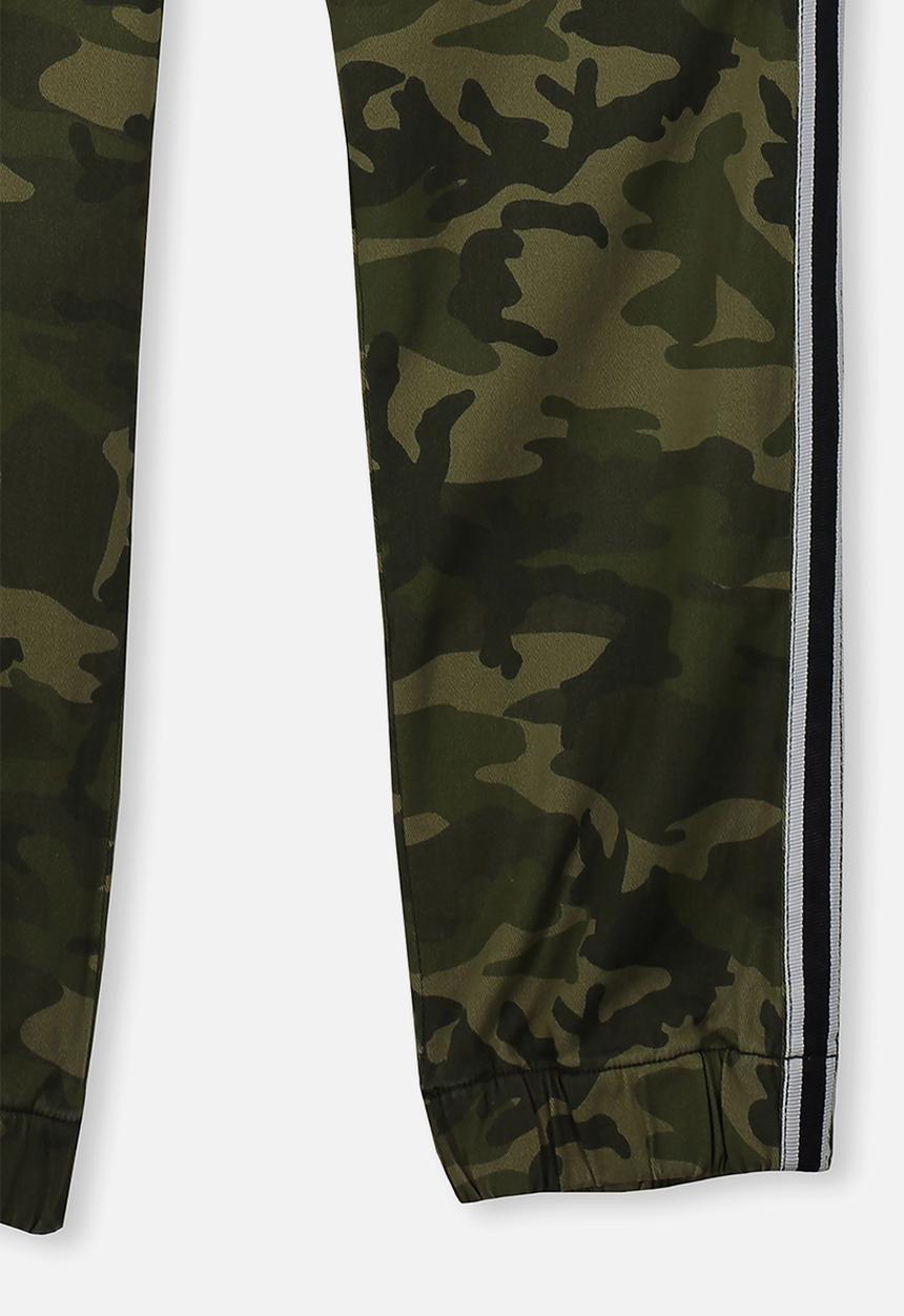 Cotton On - Rider jogger camo print pant - green