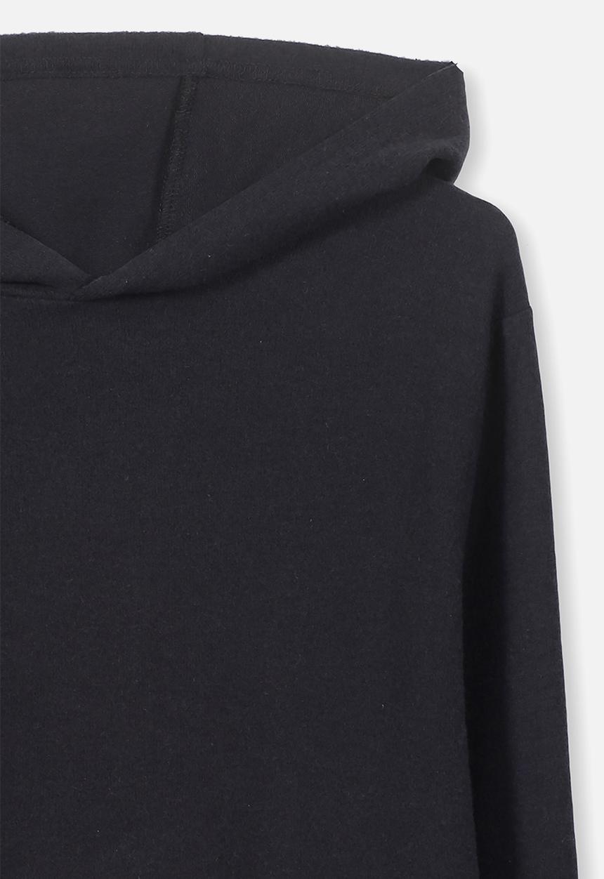 Cotton On - Super soft  long sleeve hoodie - black