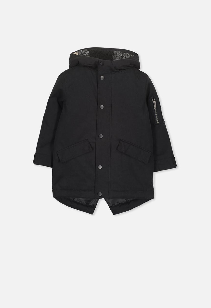 Cotton On - Easton parka - black