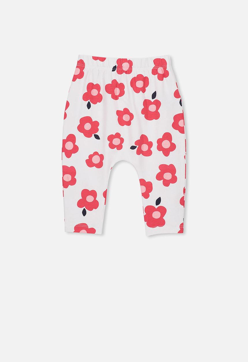 Cotton On - The legging - white & pink
