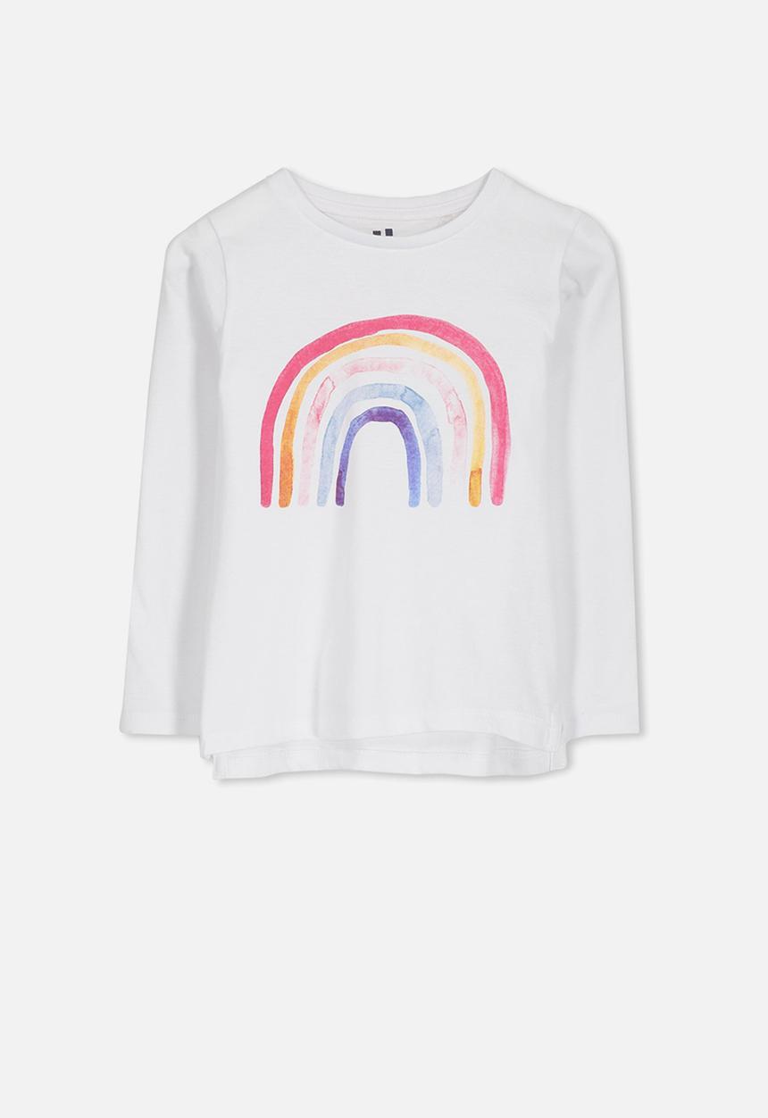 Cotton On - Penelope long sleeve tee - white