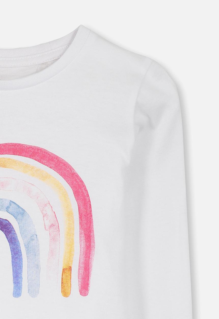 Cotton On - Penelope long sleeve tee - white