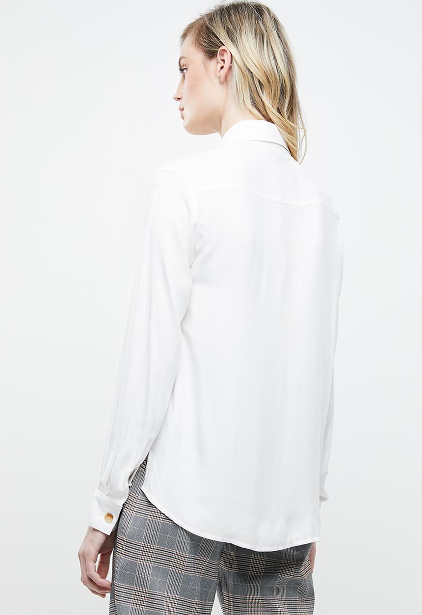 Superbalist - Soft utility shirt - white