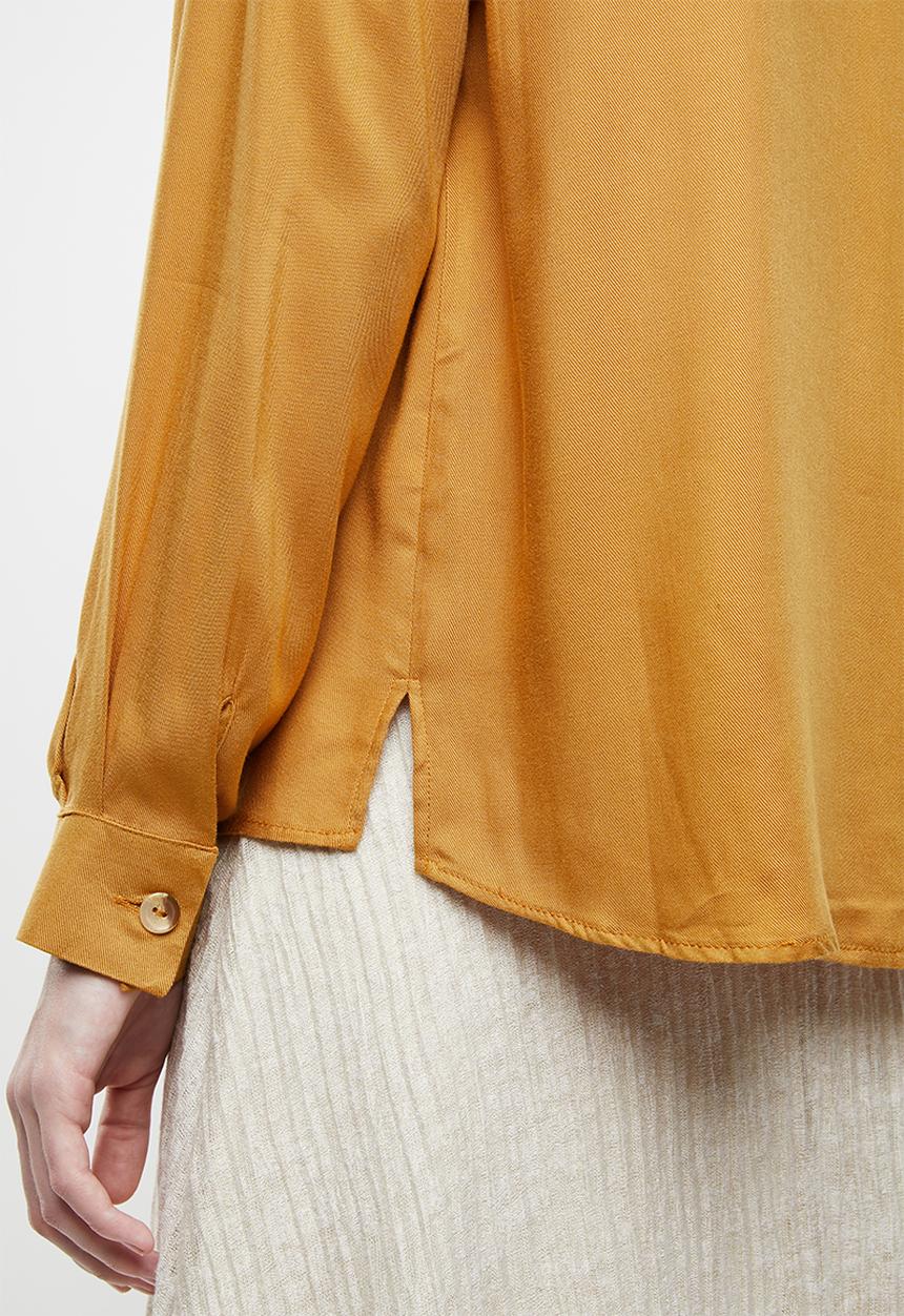 Superbalist - Soft utility shirt - yellow