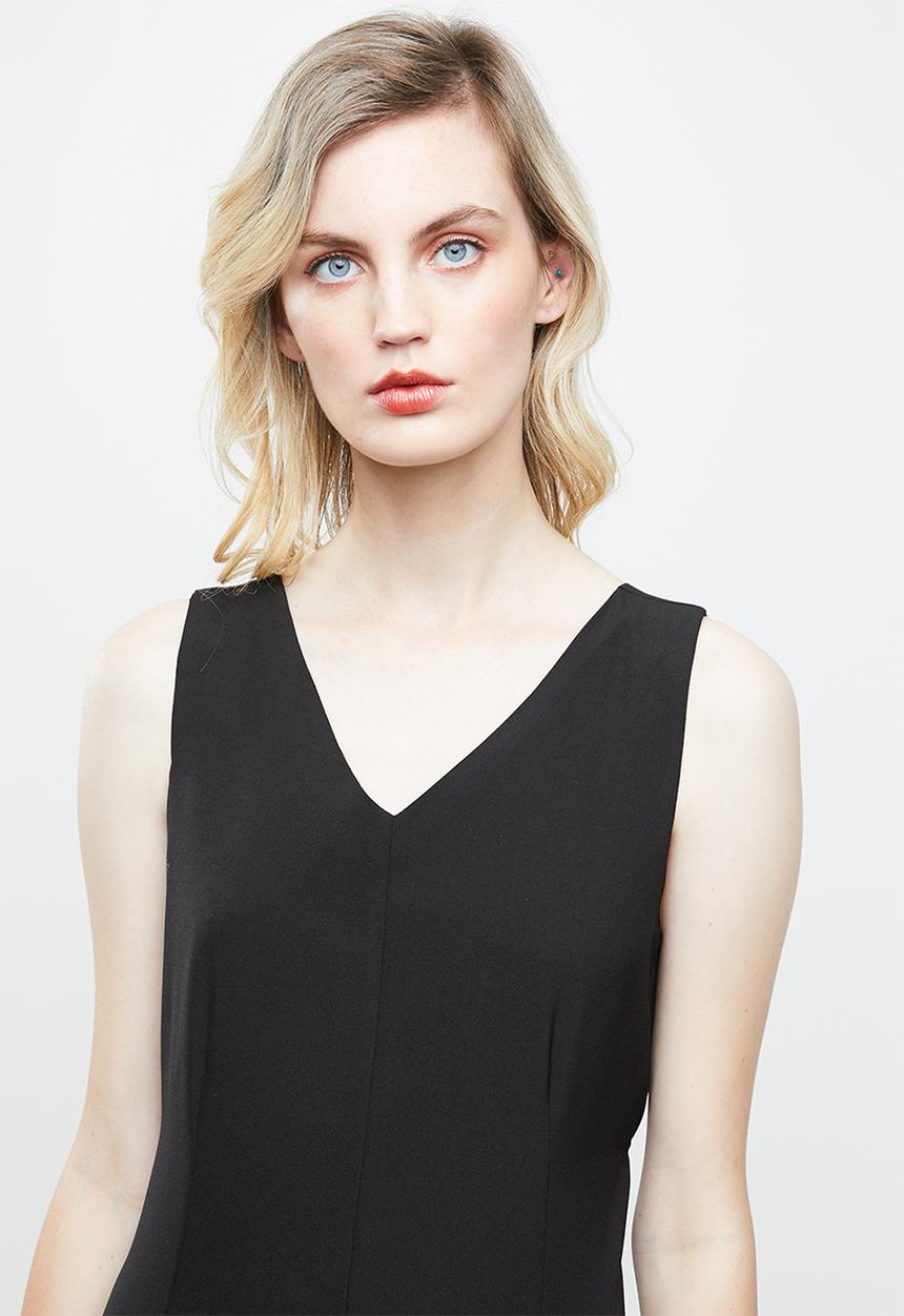 Superbalist - Woven jumpsuit with tie back - black