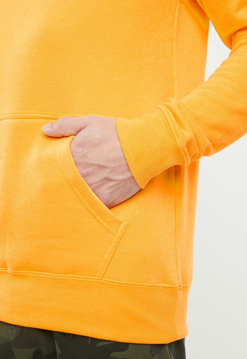 Cotton On - Goodtimes sticker fleece pullover - yellow & navy