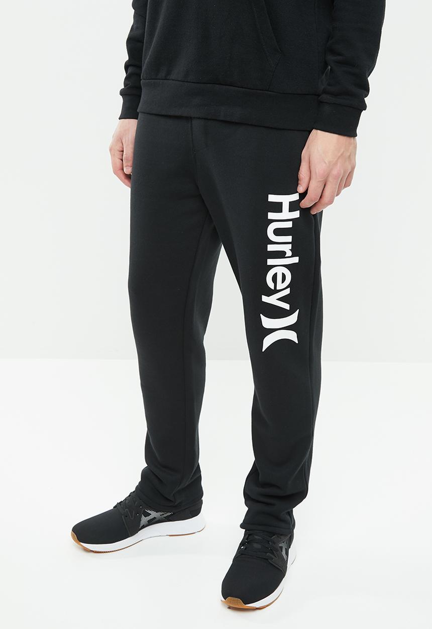 Hurley - Surf check one & only track pants - black
