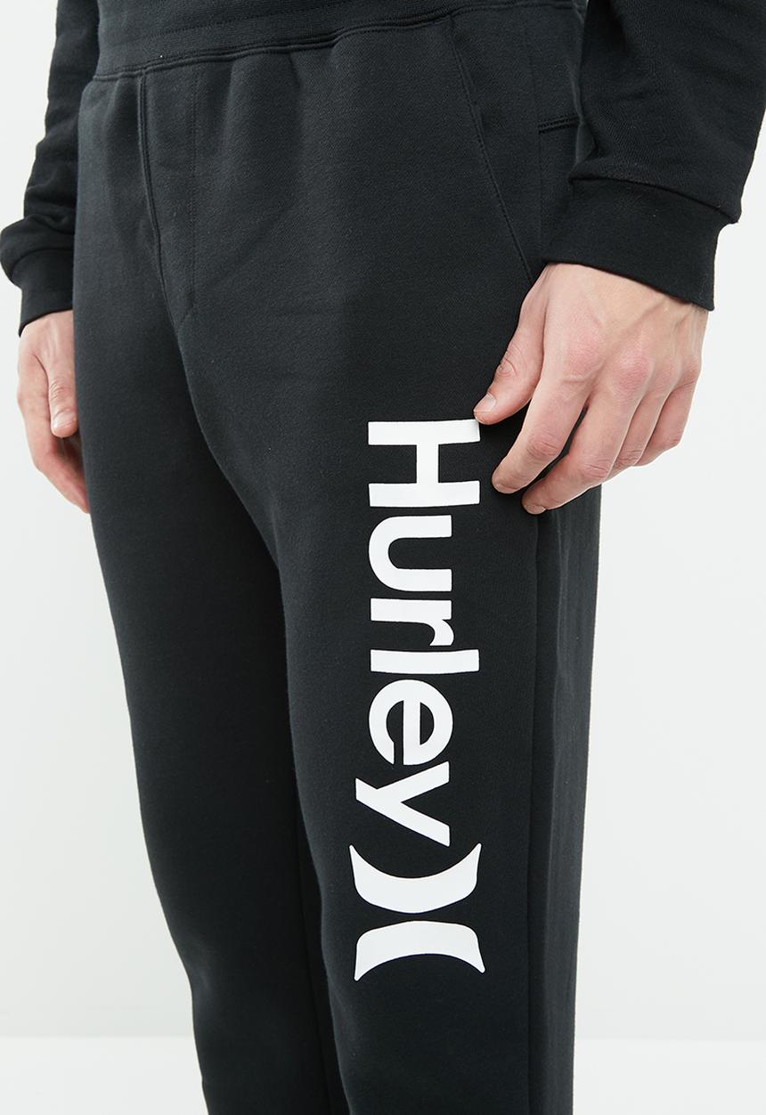 Hurley - Surf check one & only track pants - black