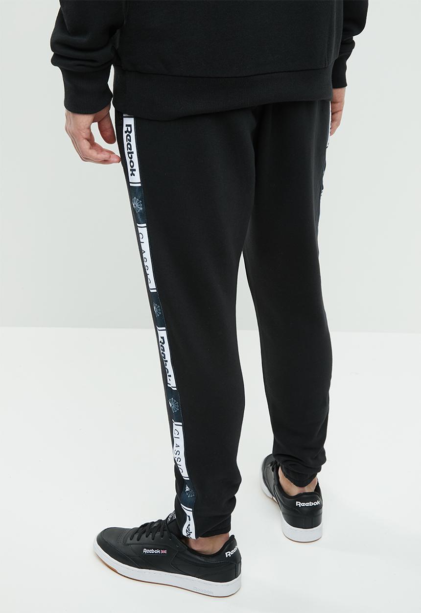 Reebok Classic - CL FT taped pant - black