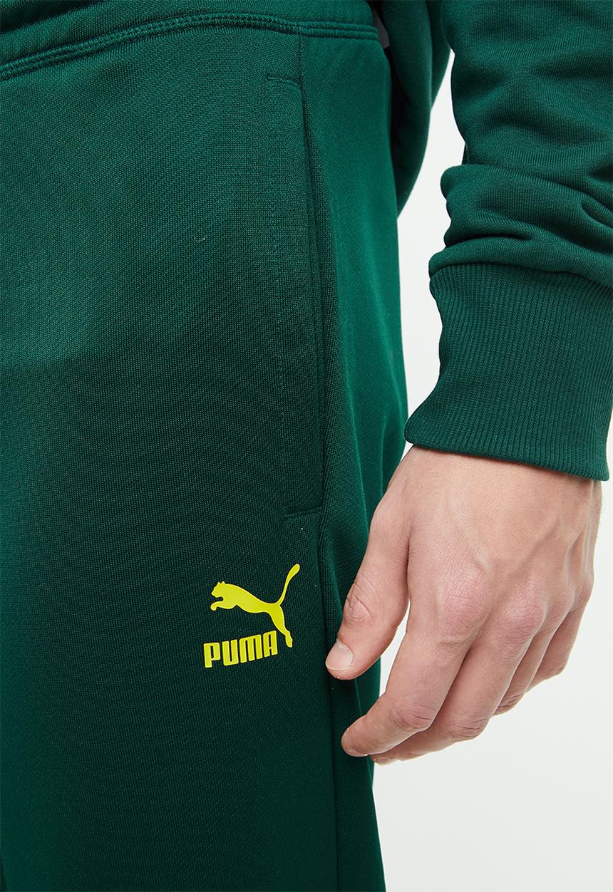 PUMA - Iconic T7 track pant - green