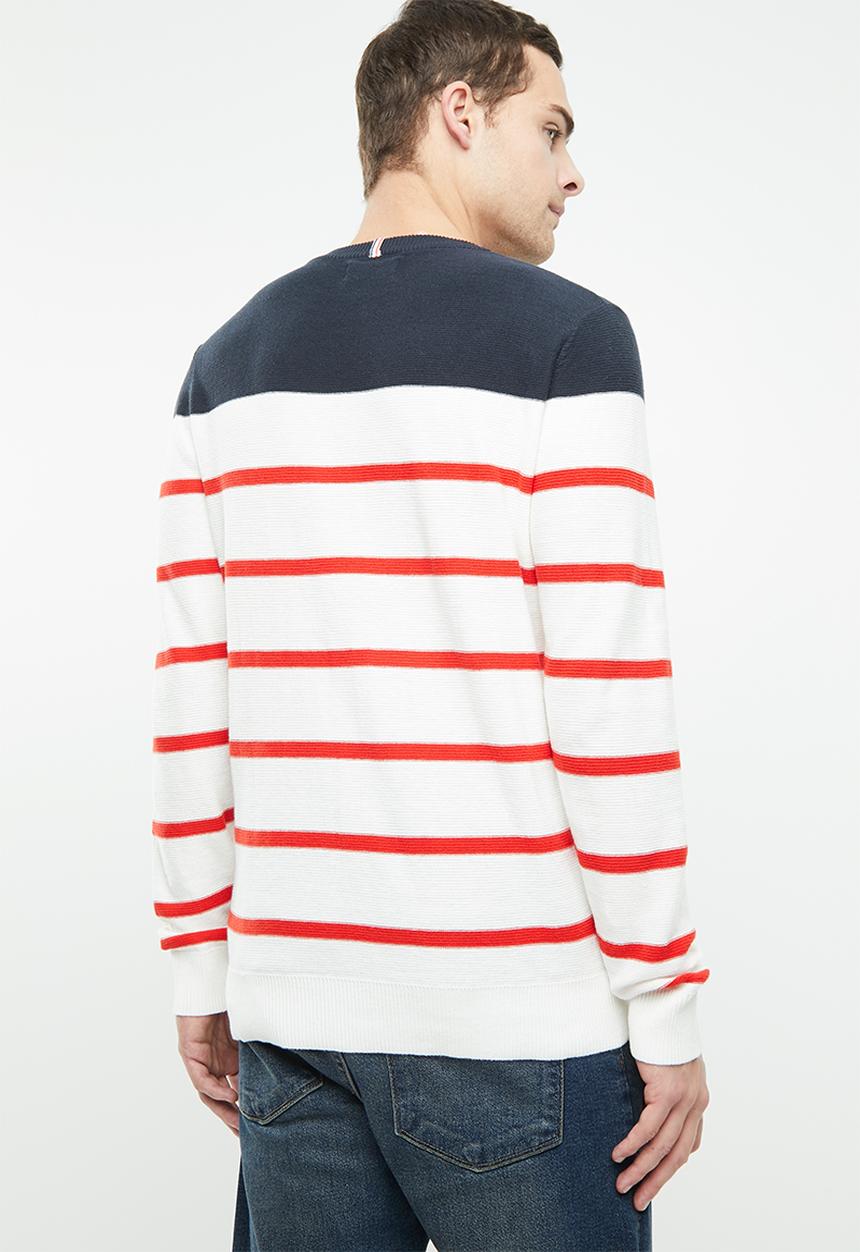 Jack & Jones - Jorbronks knit crew neck - multi 