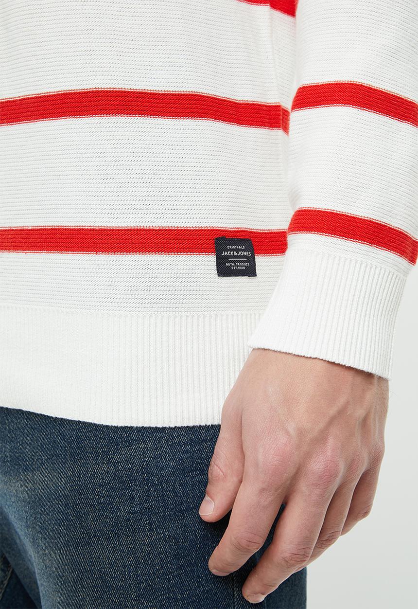 Jack & Jones - Jorbronks knit crew neck - multi 