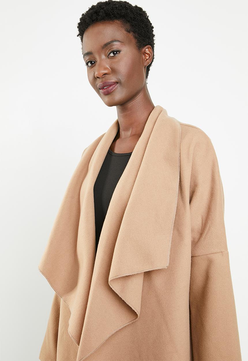 edit - Waterfall Coat - beige