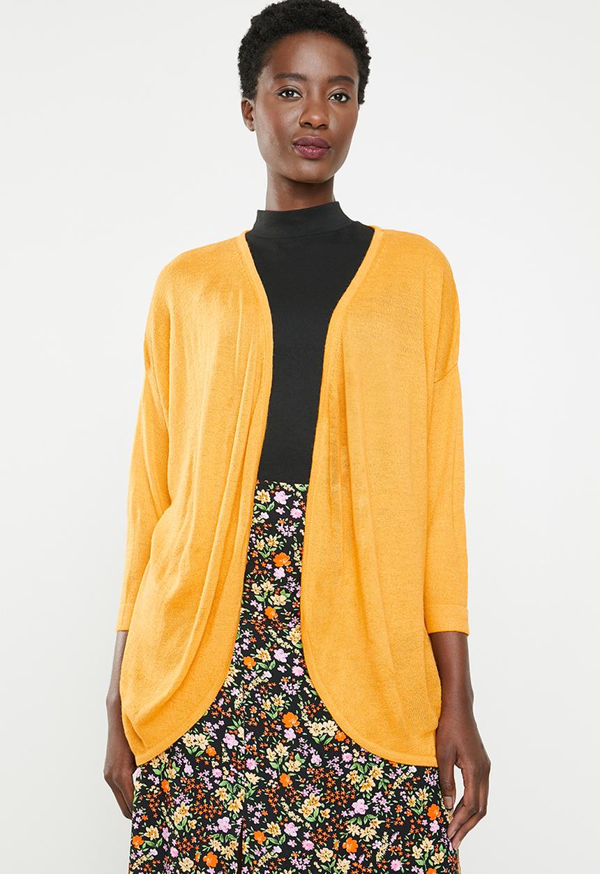 STYLE REPUBLIC - Dolman sleeve cardigan - yellow